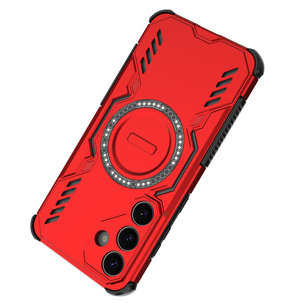 Hybrid Military Grade Shockproof Protection PC-TPU MagSafe Cover for Samsung Galaxy S25 Plus 5G