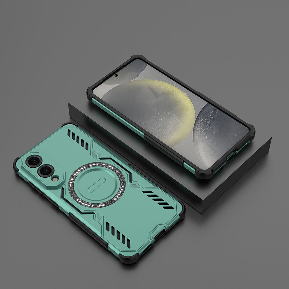Hybrid Shockproof Protection PC-TPU MagSafe Cover for Samsung Galaxy S25 Edge 5G