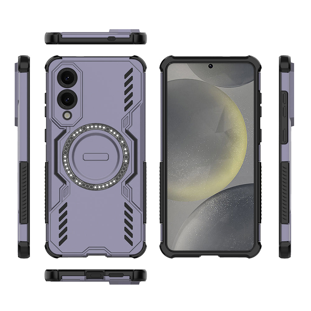 Hybrid Shockproof Protection PC-TPU MagSafe Cover for Samsung Galaxy S25 Edge 5G