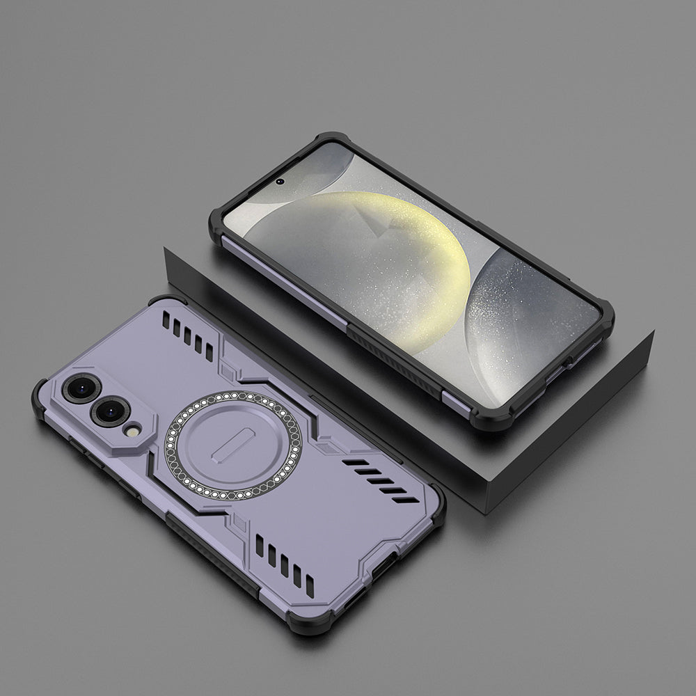 Hybrid Shockproof Protection PC-TPU MagSafe Cover for Samsung Galaxy S25 Edge 5G