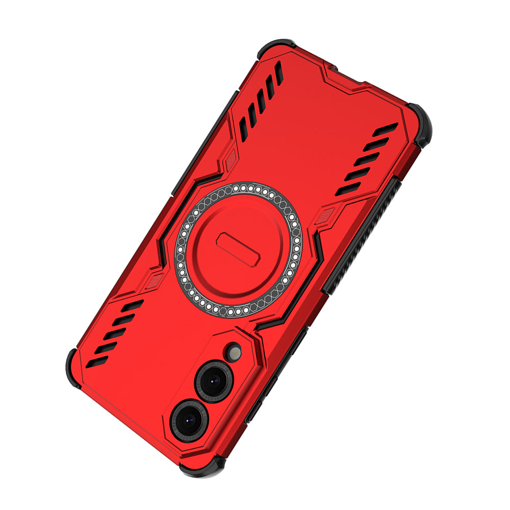 Hybrid Shockproof Protection PC-TPU MagSafe Cover for Samsung Galaxy S25 Edge 5G