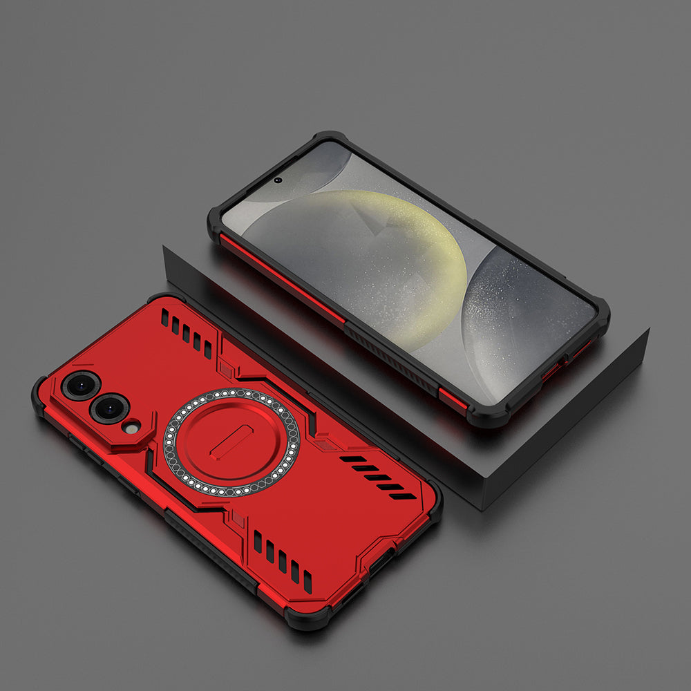 Hybrid Shockproof Protection PC-TPU MagSafe Cover for Samsung Galaxy S25 Edge 5G