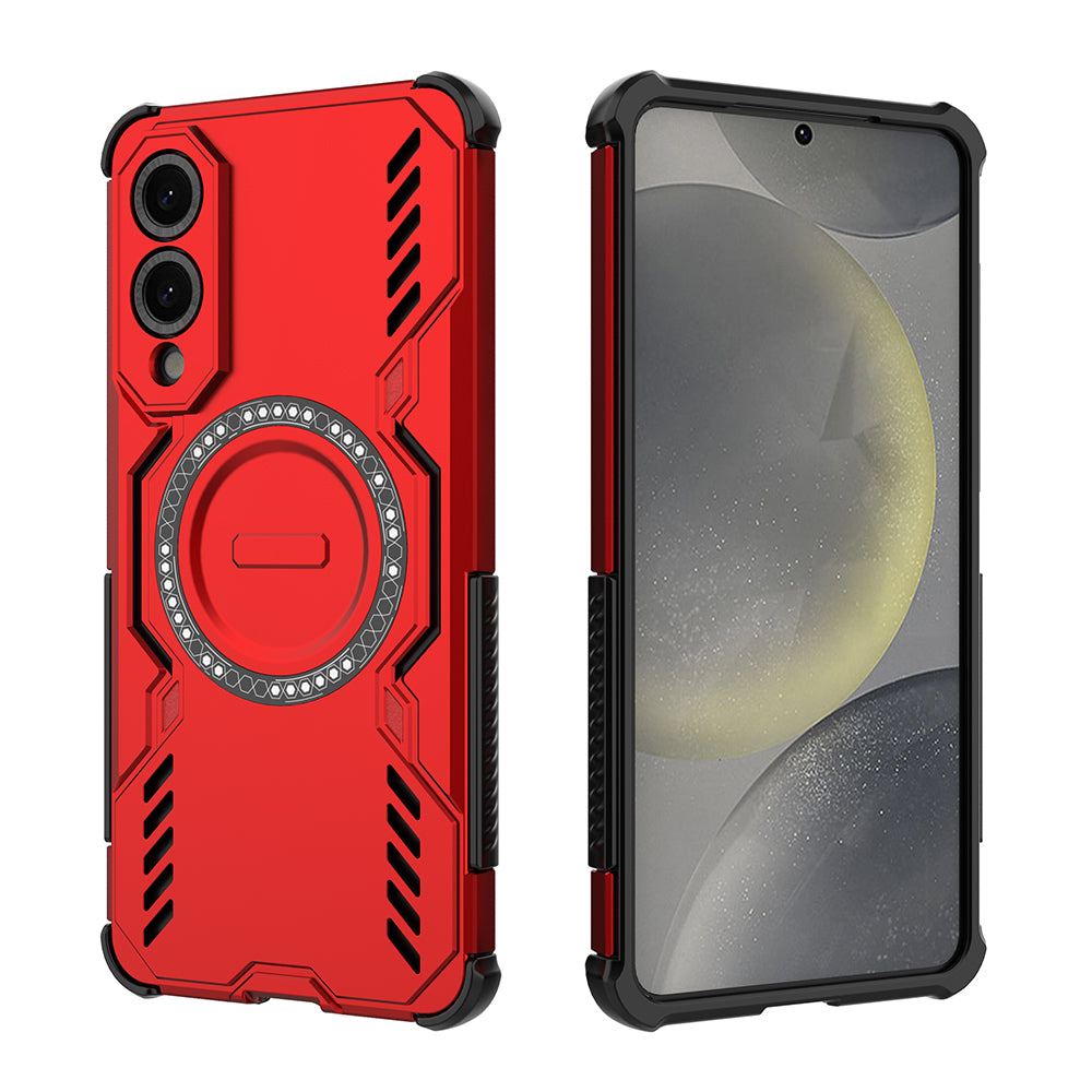 Hybrid Shockproof Protection PC-TPU MagSafe Cover for Samsung Galaxy S25 Edge 5G