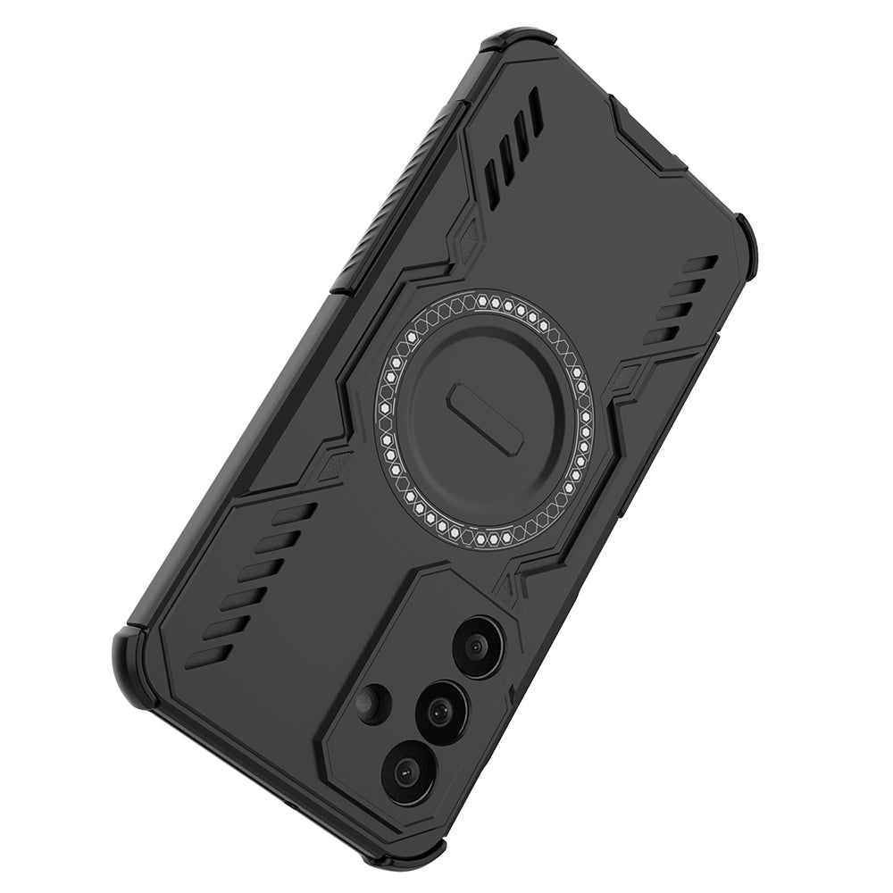 Hybrid Military Grade Shockproof Protection PC-TPU MagSafe Cover for Samsung Galaxy M56 5G / F56 5G