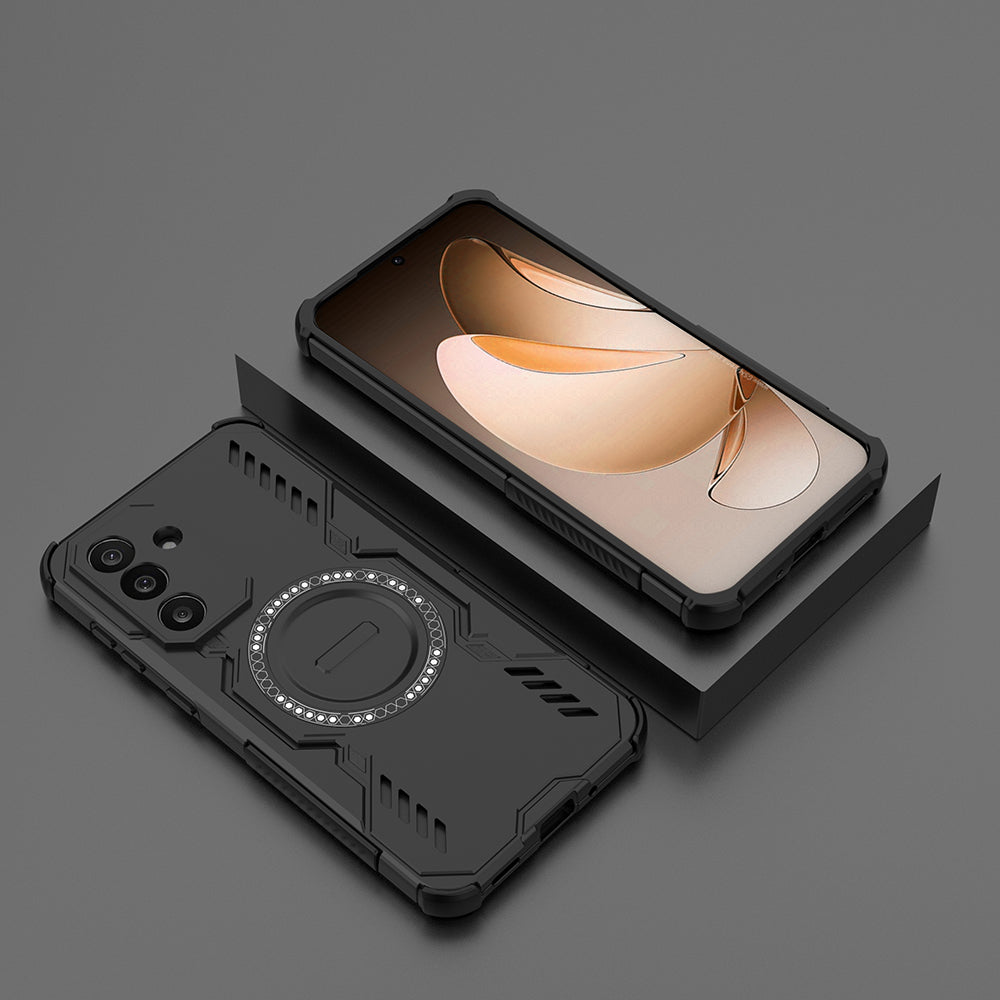 Hybrid Military Grade Shockproof Protection PC-TPU MagSafe Cover for Samsung Galaxy M56 5G / F56 5G