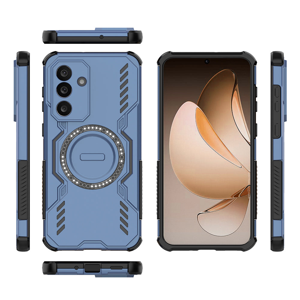 Hybrid Military Grade Shockproof Protection PC-TPU MagSafe Cover for Samsung Galaxy M56 5G / F56 5G