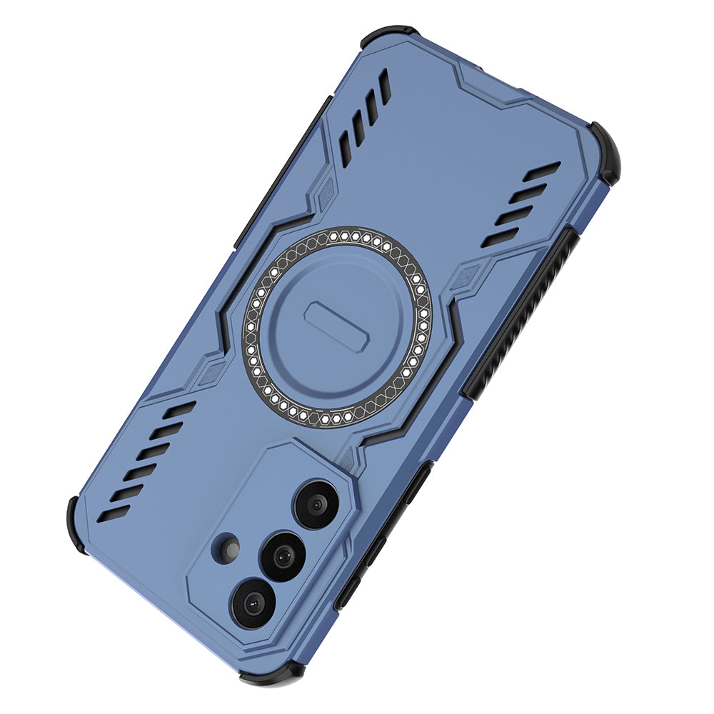 Hybrid Military Grade Shockproof Protection PC-TPU MagSafe Cover for Samsung Galaxy M56 5G / F56 5G