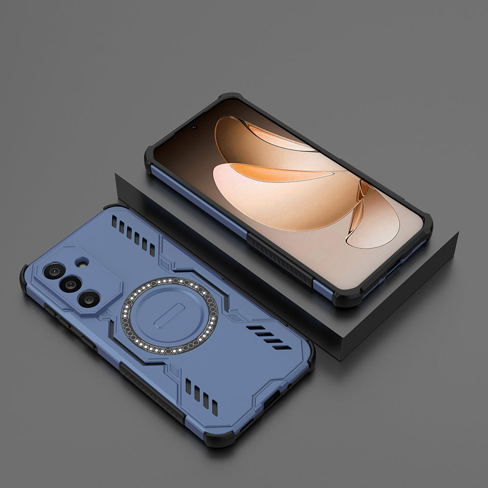 Hybrid Military Grade Shockproof Protection PC-TPU MagSafe Cover for Samsung Galaxy M56 5G / F56 5G