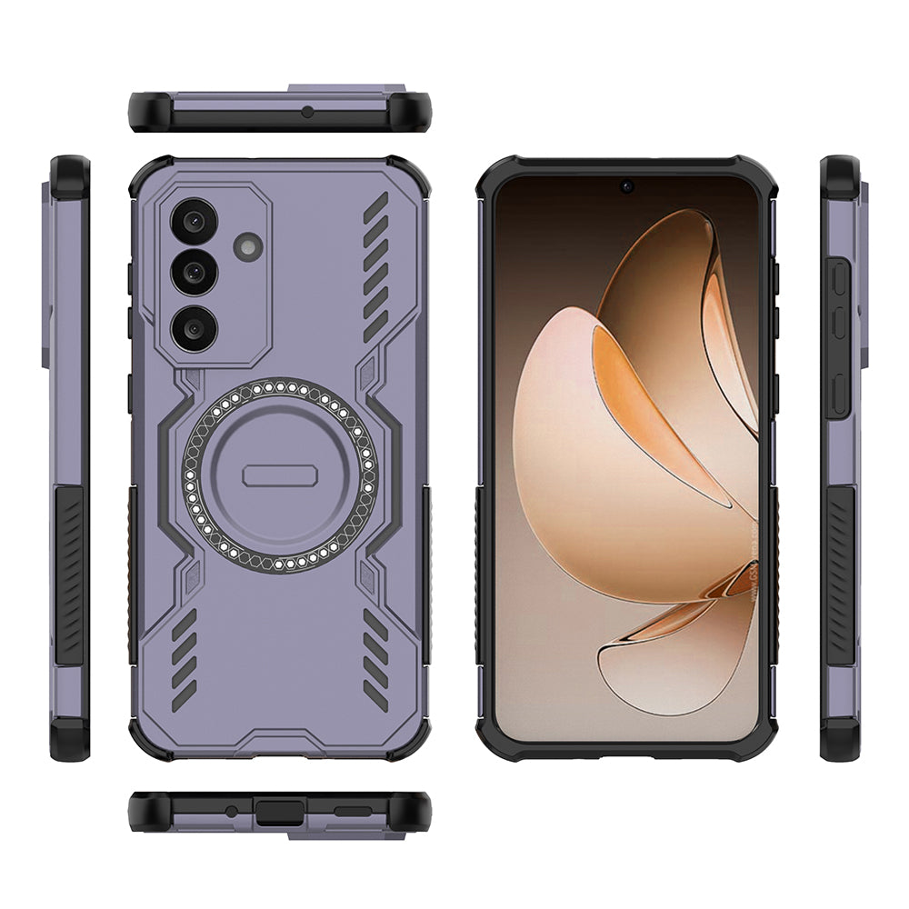 Hybrid Military Grade Shockproof Protection PC-TPU MagSafe Cover for Samsung Galaxy M56 5G / F56 5G