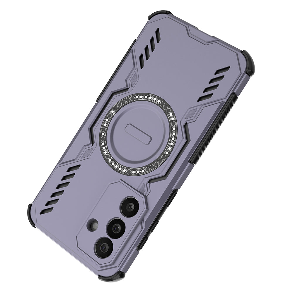 Hybrid Military Grade Shockproof Protection PC-TPU MagSafe Cover for Samsung Galaxy M56 5G / F56 5G