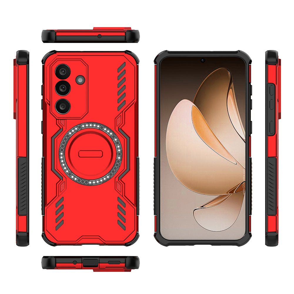 Hybrid Military Grade Shockproof Protection PC-TPU MagSafe Cover for Samsung Galaxy M56 5G / F56 5G