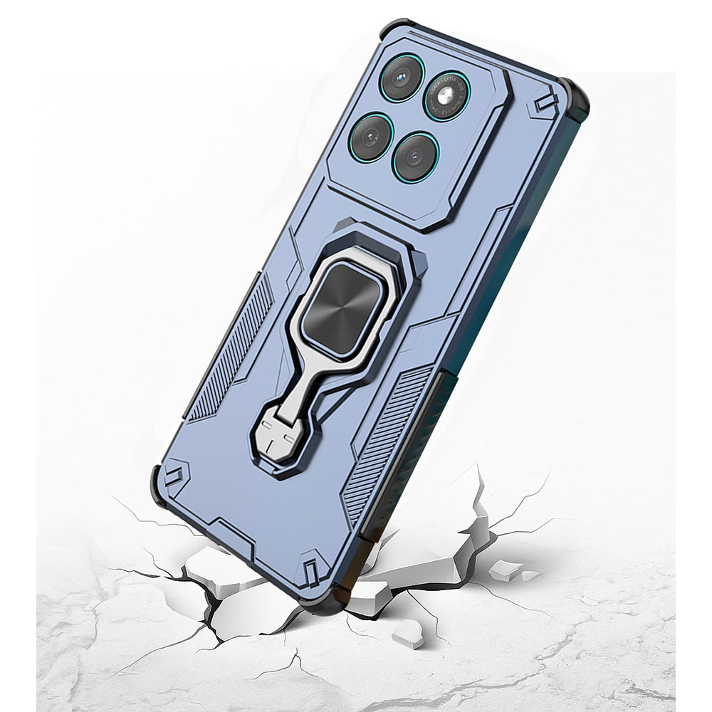 Hybrid Military Grade Armor Kickstand Rotating Ring Holder Case for Motorola Moto Edge 60 5G / Edge 60 Fusion 5G