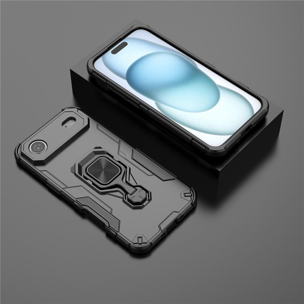 Hybrid Military Grade Armor Kickstand Rotating Ring Holder Case for Apple iPhone 17 Air