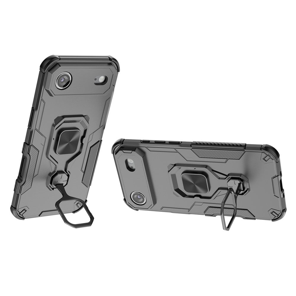 Hybrid Military Grade Armor Kickstand Rotating Ring Holder Case for Apple iPhone 17 Air