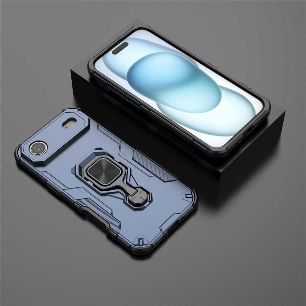 Hybrid Military Grade Armor Kickstand Rotating Ring Holder Case for Apple iPhone 17 Air