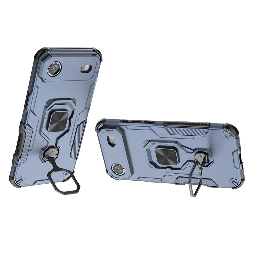 Hybrid Military Grade Armor Kickstand Rotating Ring Holder Case for Apple iPhone 17 Air