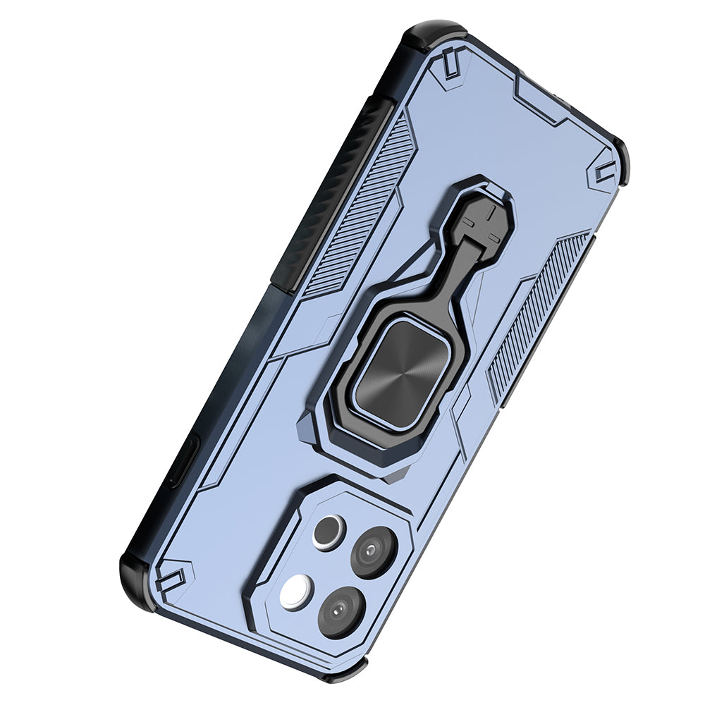 Hybrid Military Grade Armor Kickstand Rotating Ring Holder Case for OnePlus 13s 5G / 13T 5G