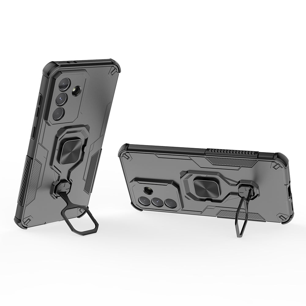 Hybrid Military Grade Armor Kickstand Rotating Ring Holder Case for Samsung Galaxy A36 5G