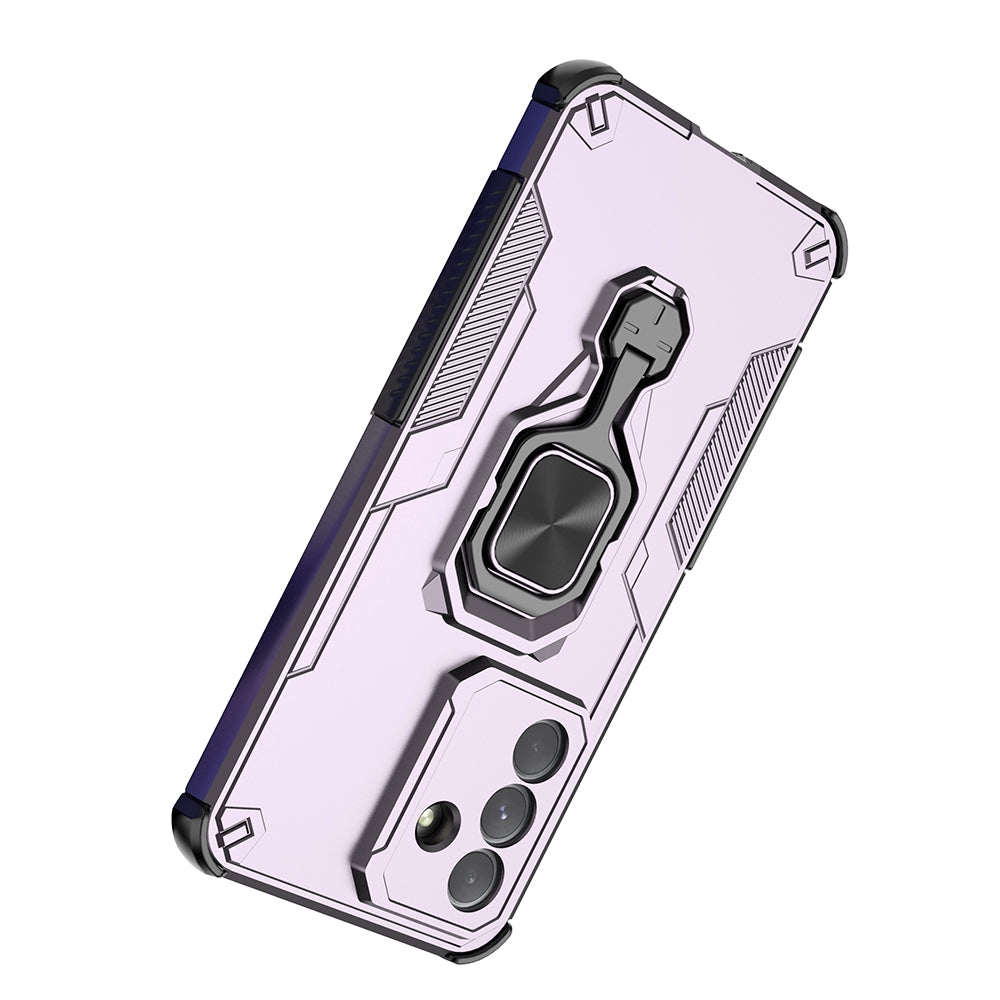 Hybrid Military Grade Armor Kickstand Rotating Ring Holder Case for Samsung Galaxy A56 5G