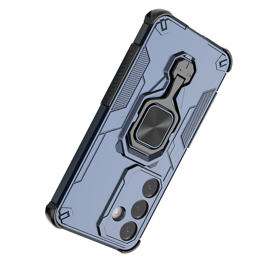 Hybrid Military Grade Armor Kickstand Rotating Ring Holder Case for Samsung Galaxy S25 5G