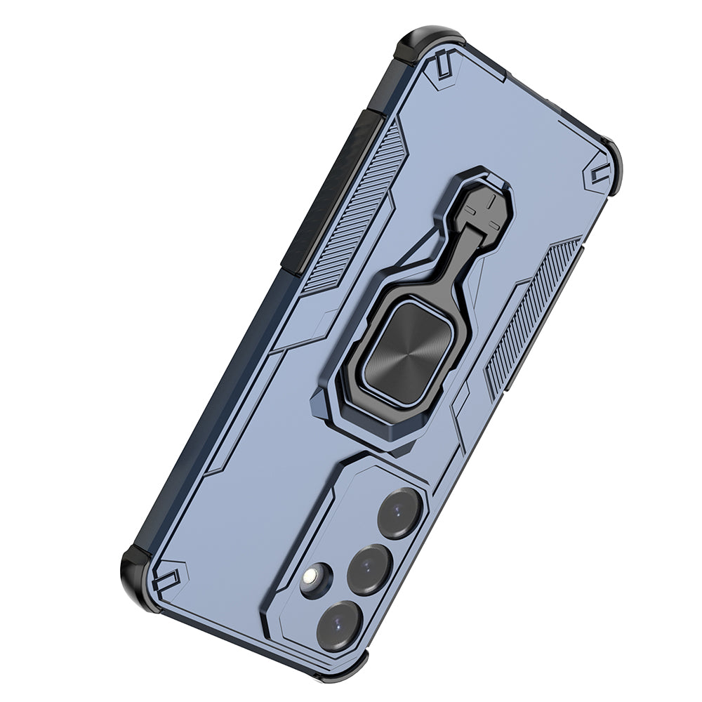 Hybrid Military Grade Armor Kickstand Rotating Ring Holder Case for Samsung Galaxy S25 Plus 5G