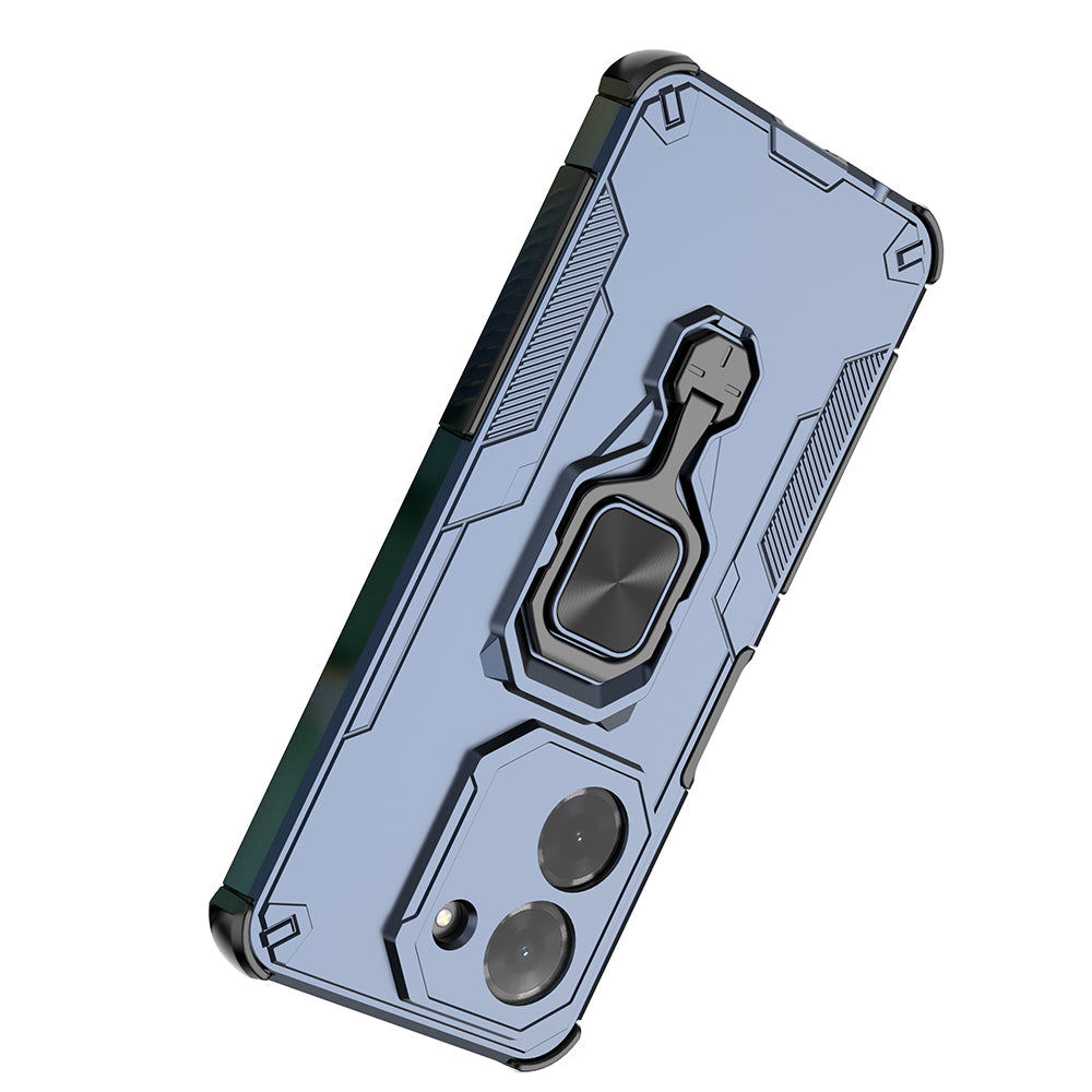 Hybrid Military Grade Armor Kickstand Rotating Ring Holder Case for Poco C71 4G / Mi Redmi A5 4G