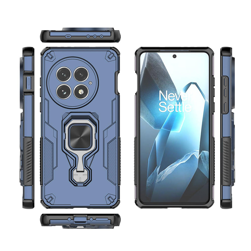 Hybrid Military Grade Armor Kickstand Rotating Ring Holder Case for OnePlus 13 5G