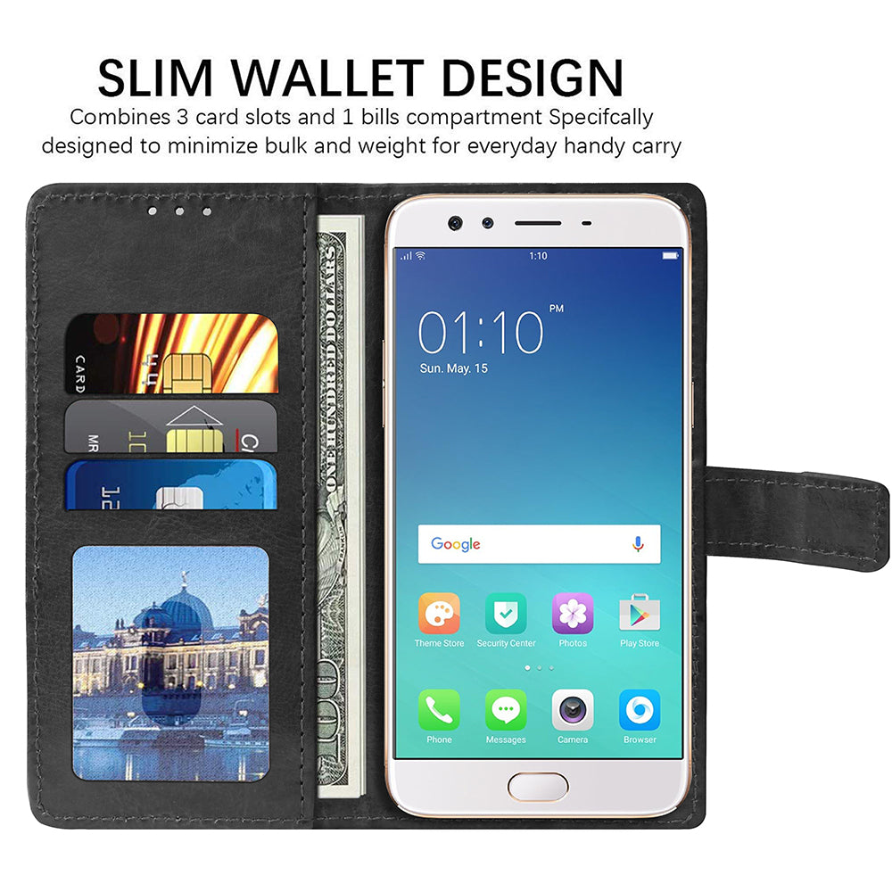 Premium Wallet Flip Cover for Oppo F3 4G