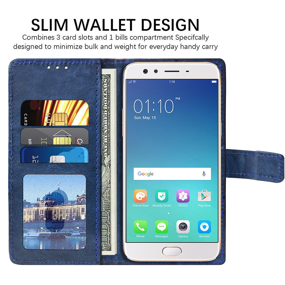 Premium Wallet Flip Cover for Oppo F3 4G