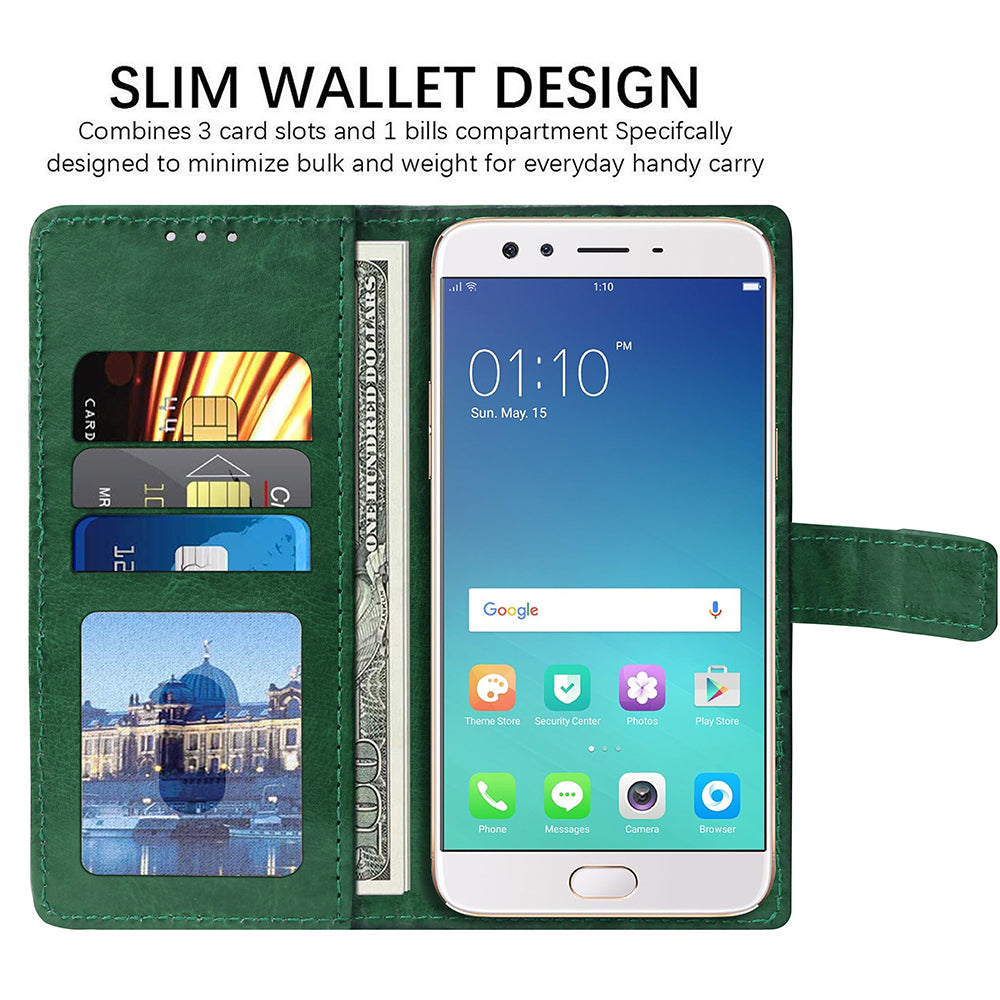 Premium Wallet Flip Cover for Oppo F3 4G
