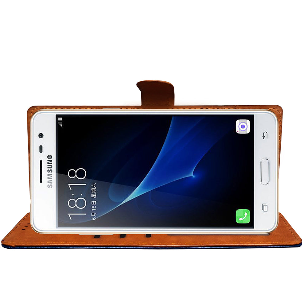 Premium Wallet Flip Cover for Samsung Galaxy J3 Pro 4G