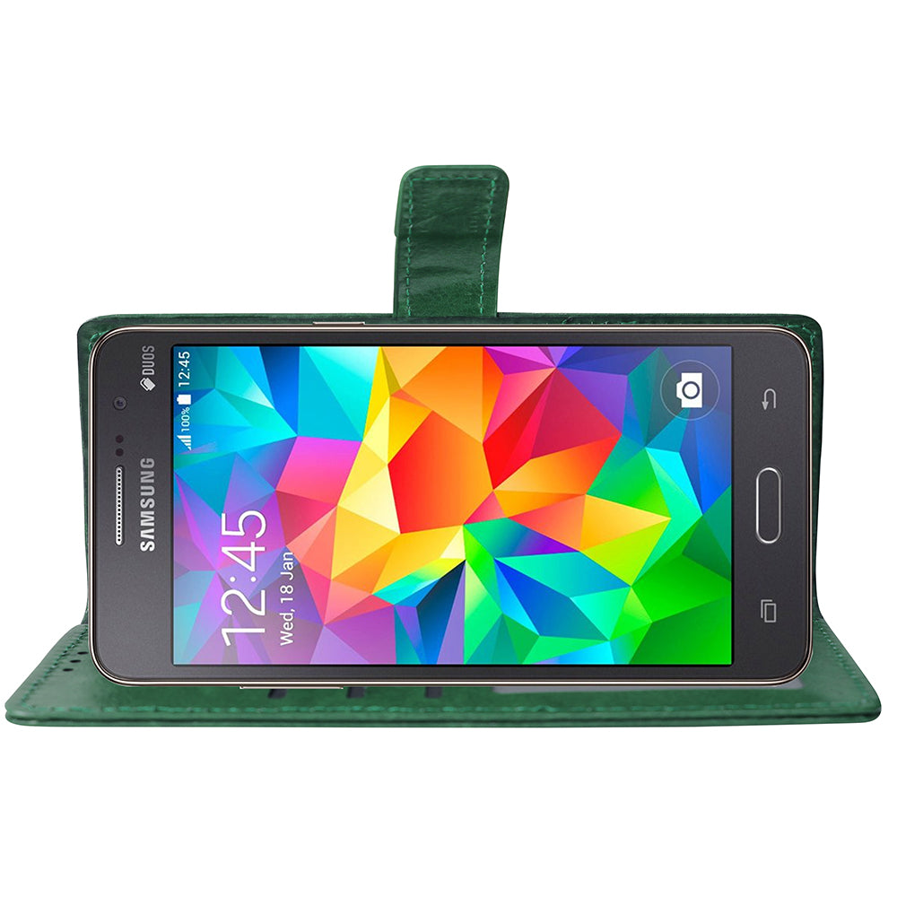Premium Wallet Flip Cover for Samsung Galaxy Grand Prime G5308 4G