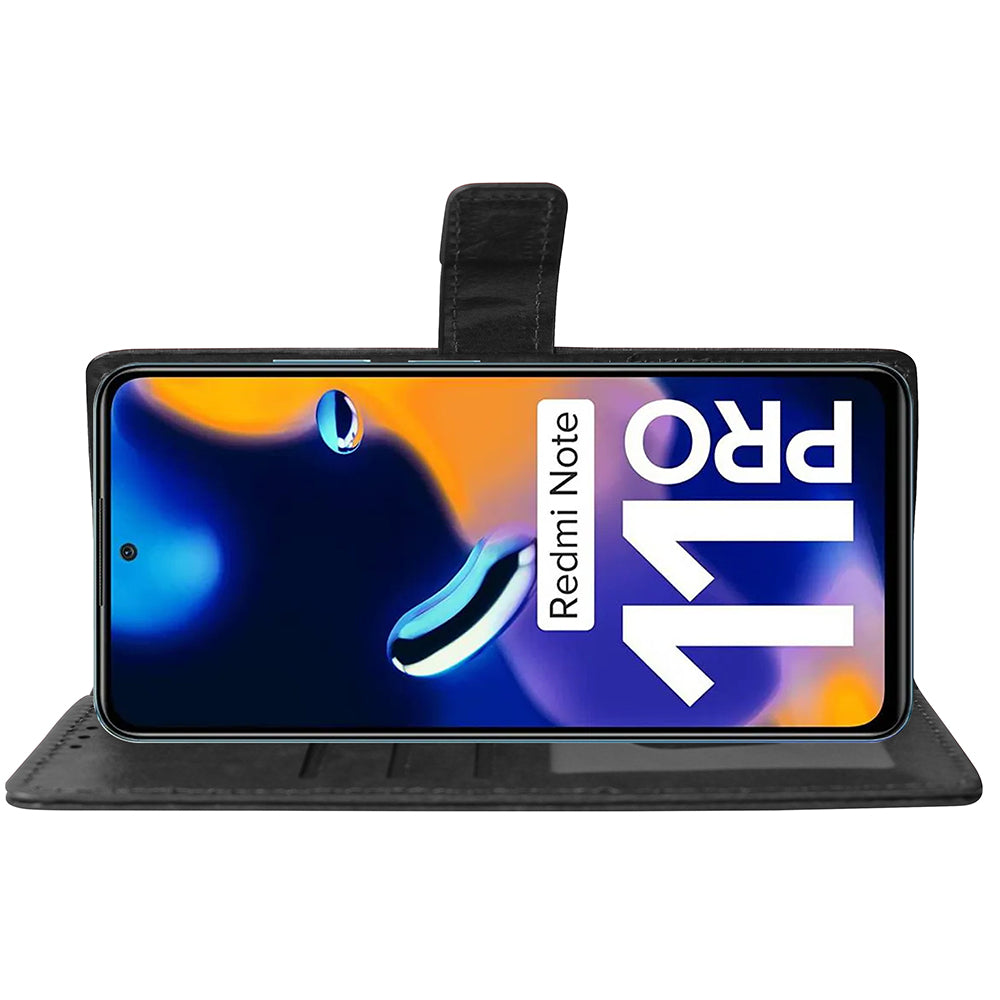 Premium Wallet Flip Cover for Mi Redmi Note 11 Pro 5G