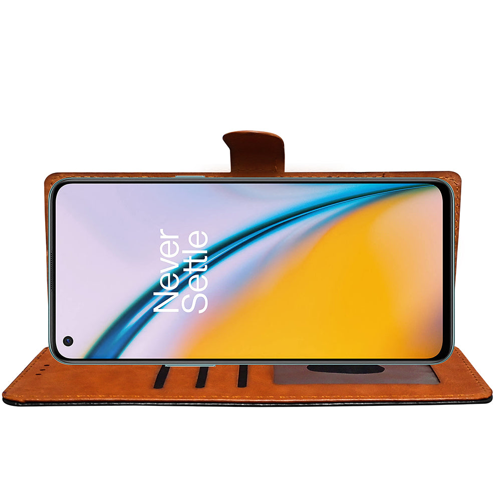 Premium Wallet Flip Cover for OnePlus Nord 2 5G