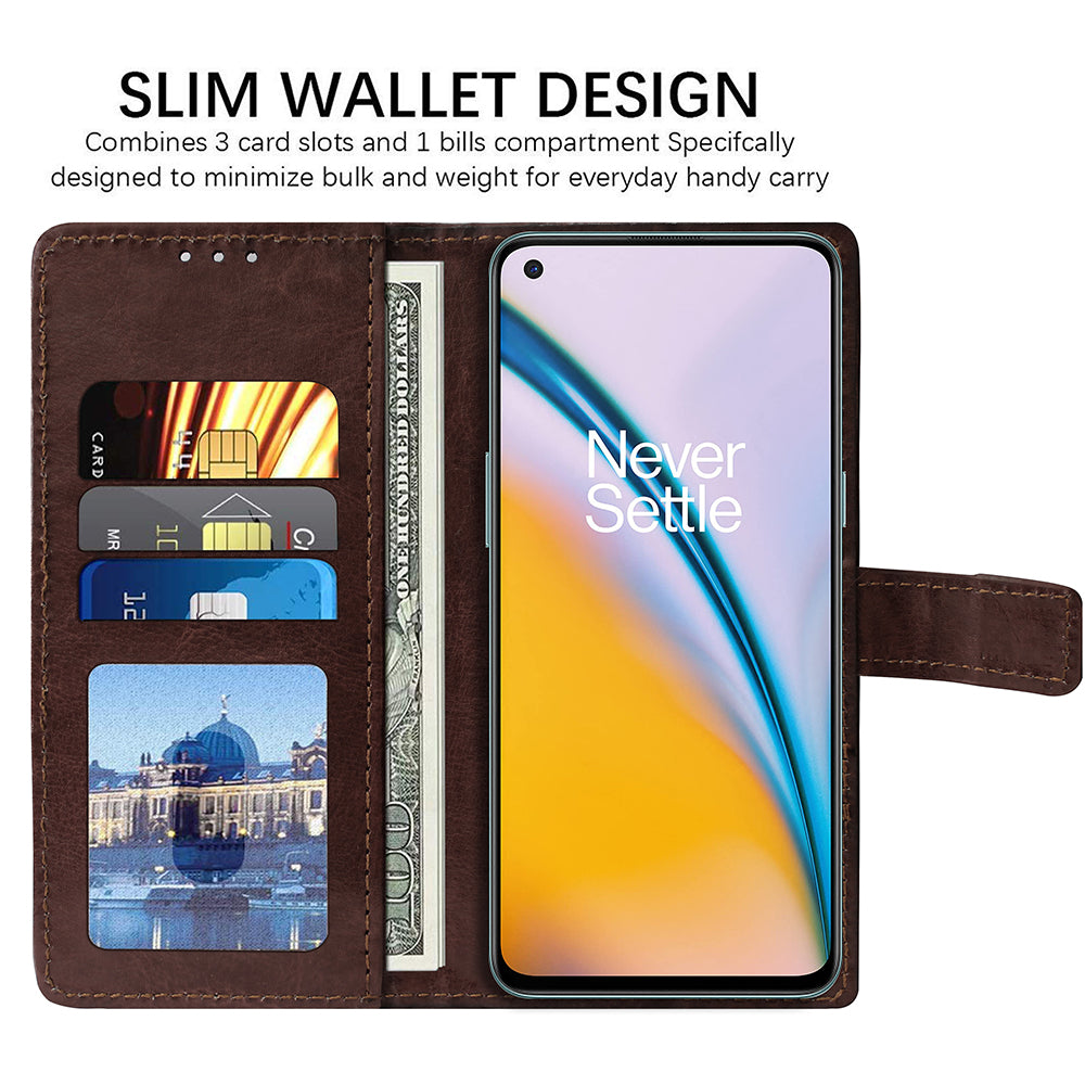 Premium Wallet Flip Cover for OnePlus Nord 2 5G