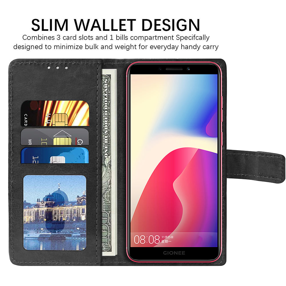 Premium Wallet Flip Cover for Gionee F205 4G