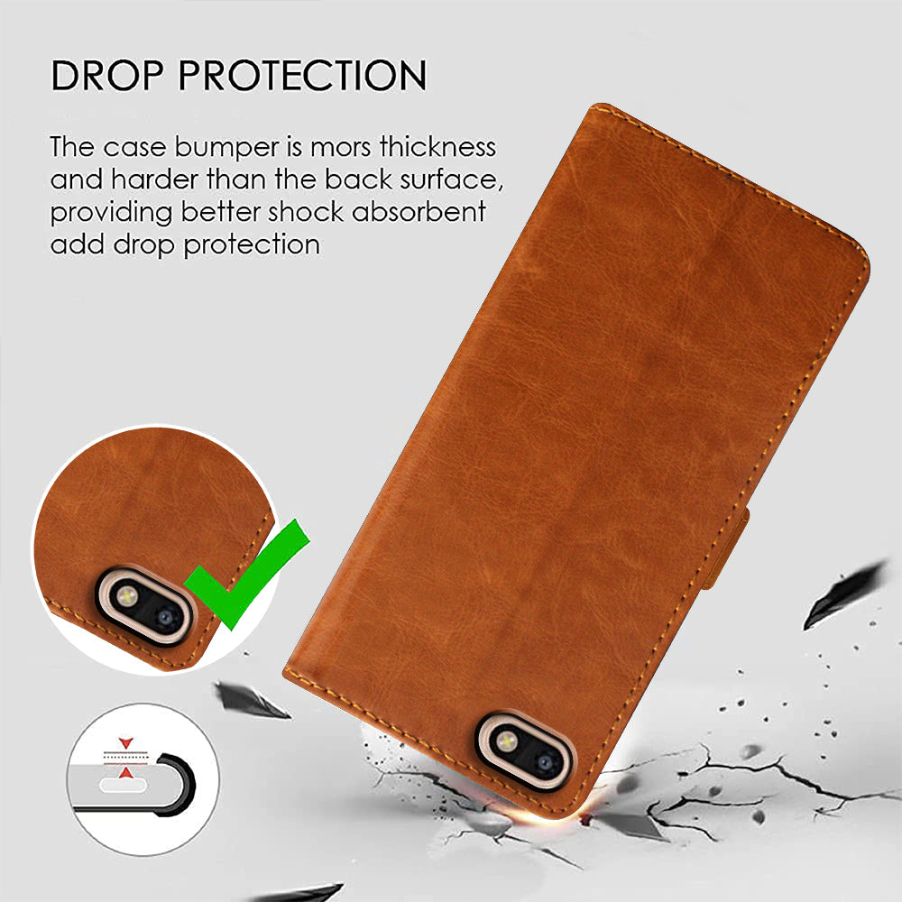 Premium Wallet Flip Cover for Gionee F205 4G
