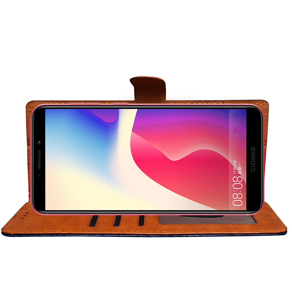 Premium Wallet Flip Cover for Gionee F205 4G