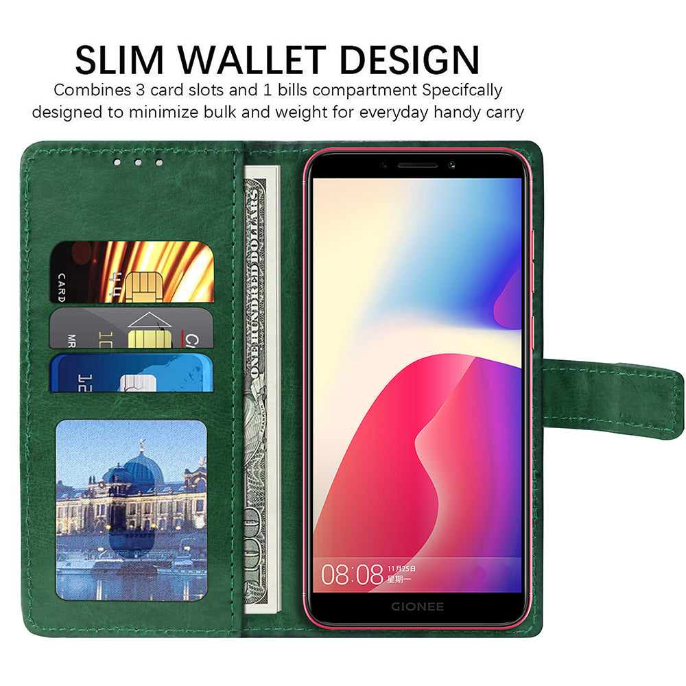 Premium Wallet Flip Cover for Gionee F205 4G