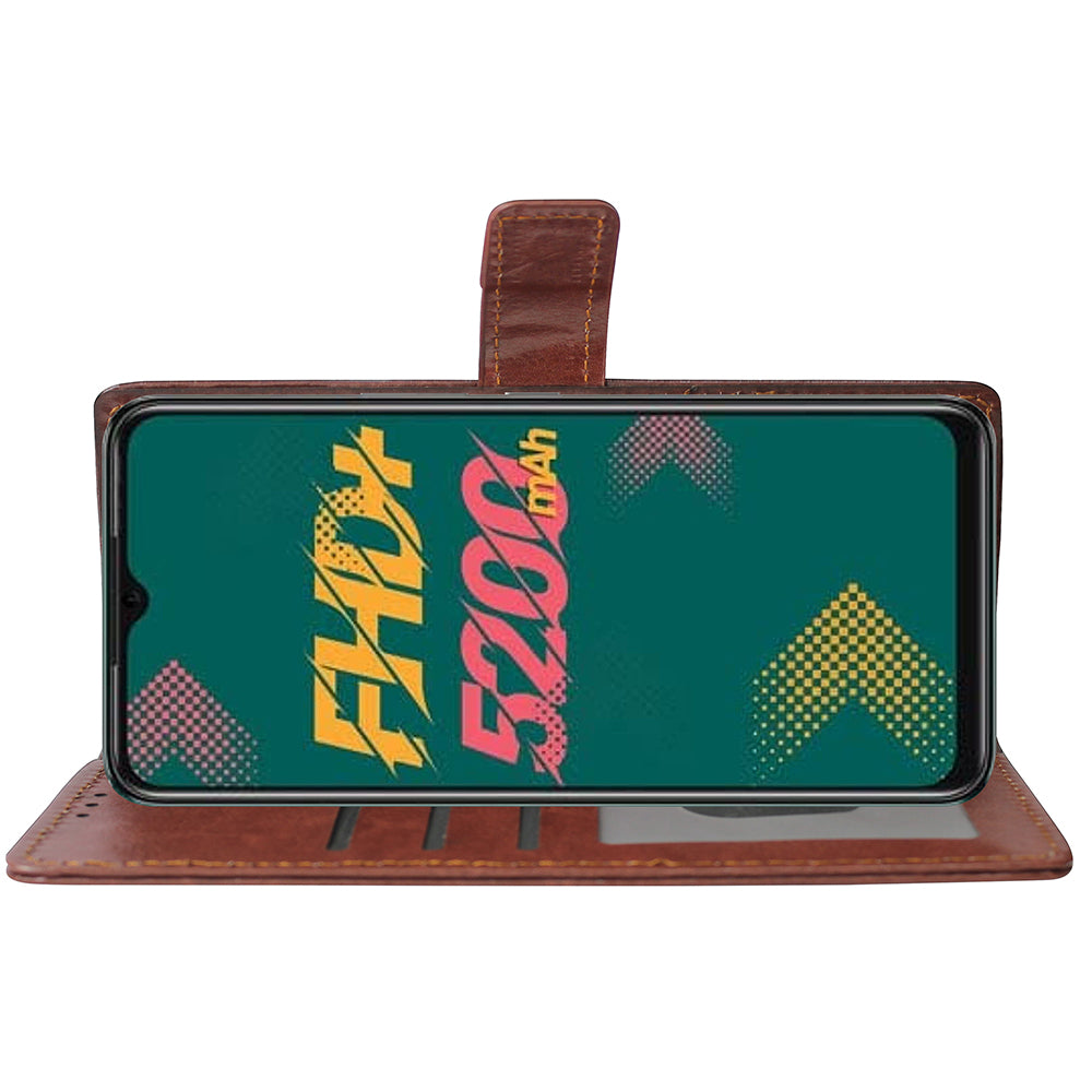 Premium Wallet Flip Cover for Infinix Hot 11 4G