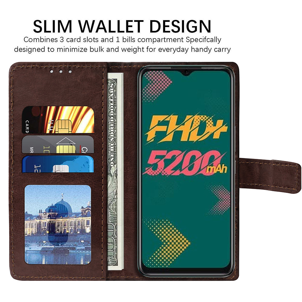 Premium Wallet Flip Cover for Infinix Hot 11 4G