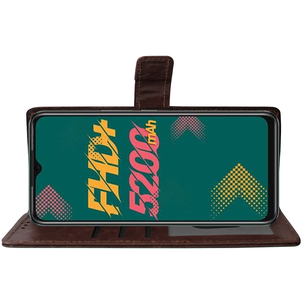 Premium Wallet Flip Cover for Infinix Hot 11 4G