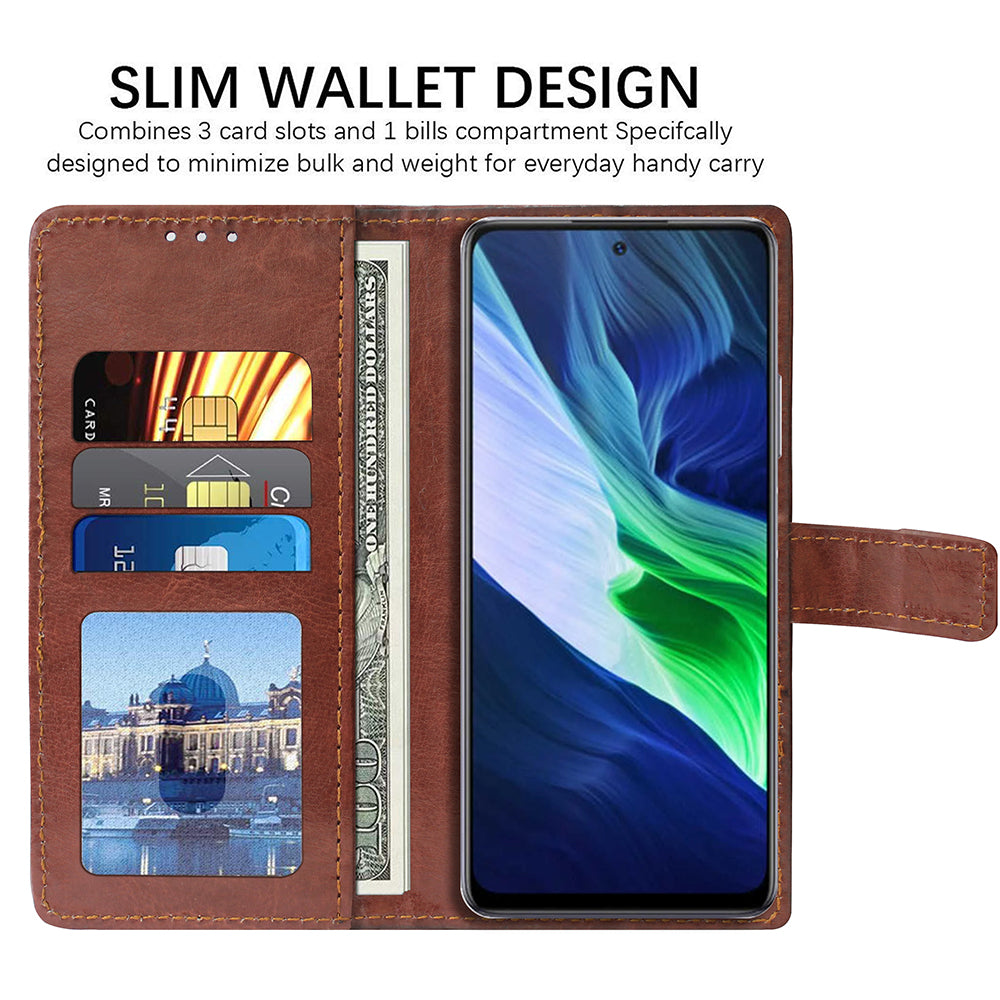 Premium Wallet Flip Cover for Infinix Note 10 Pro 4G
