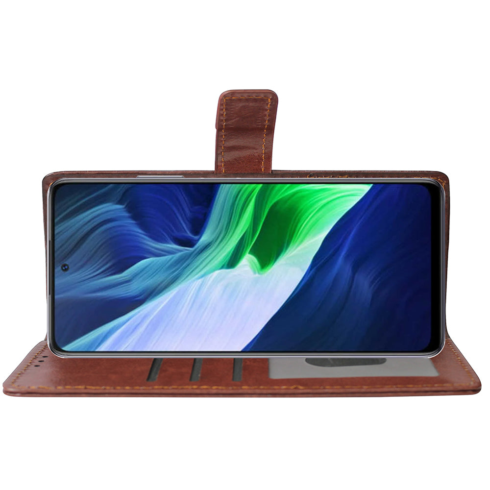 Premium Wallet Flip Cover for Infinix Note 10 Pro 4G