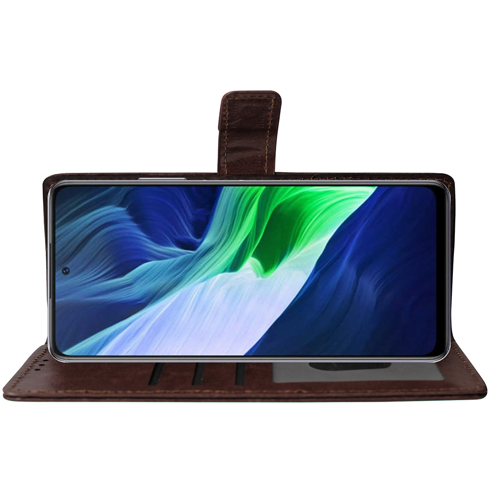 Premium Wallet Flip Cover for Infinix Note 10 Pro 4G