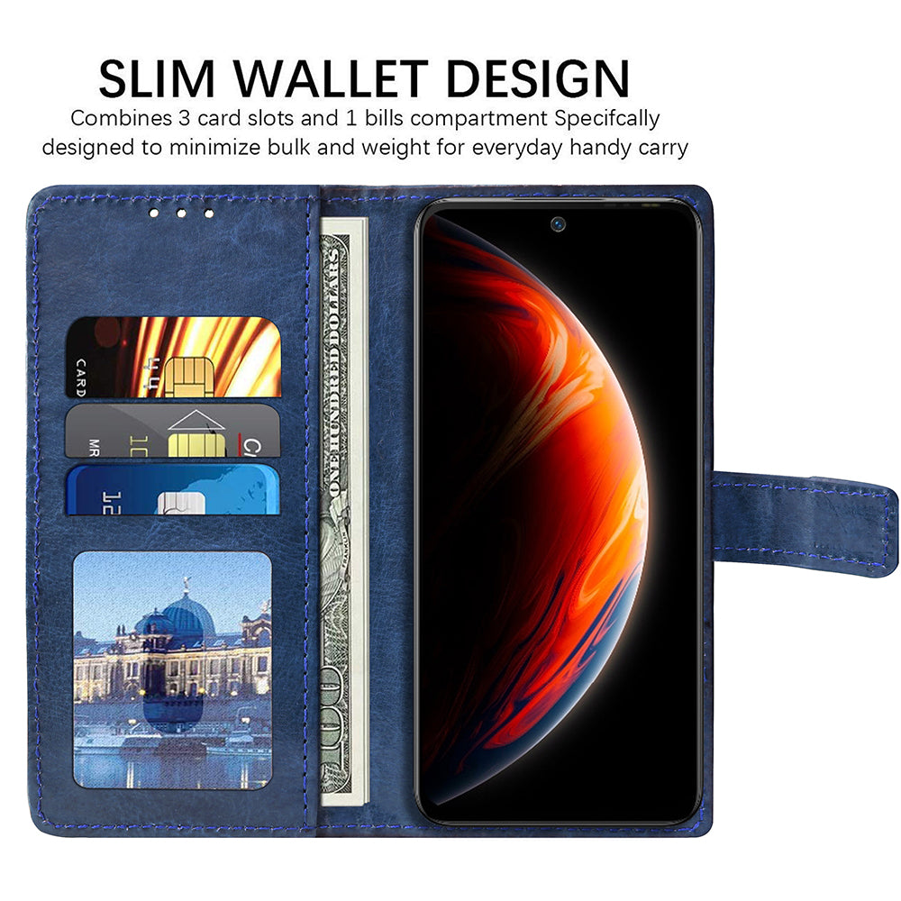 Premium Wallet Flip Cover for Infinix Zero X Pro 4G