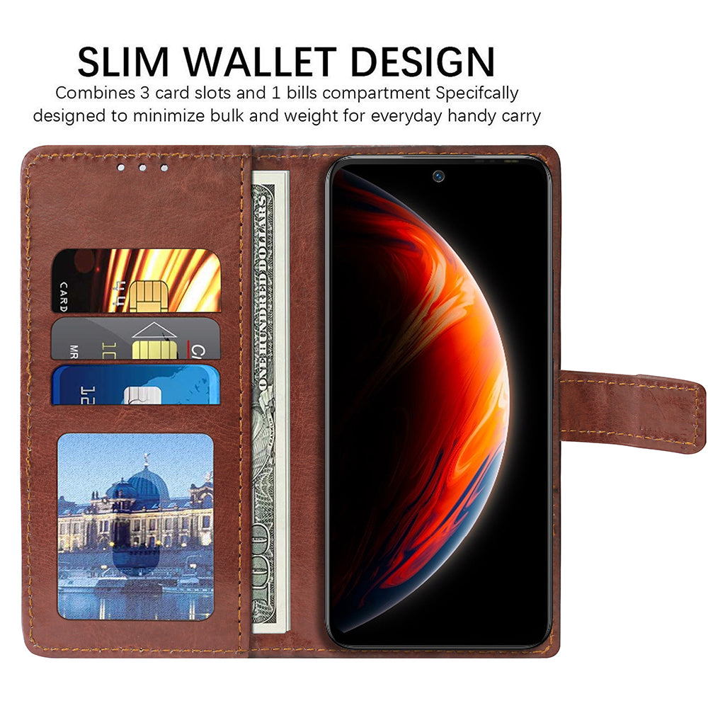 Premium Wallet Flip Cover for Infinix Zero X Pro 4G