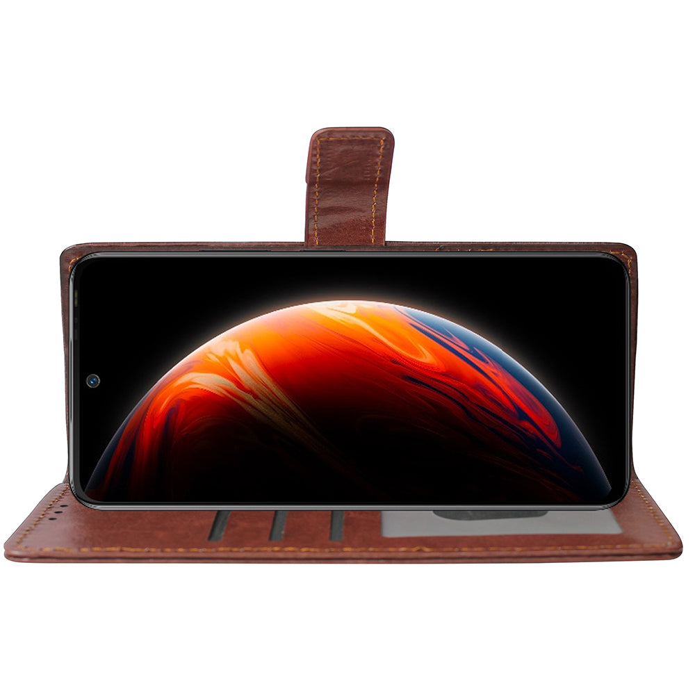 Premium Wallet Flip Cover for Infinix Zero X Pro 4G