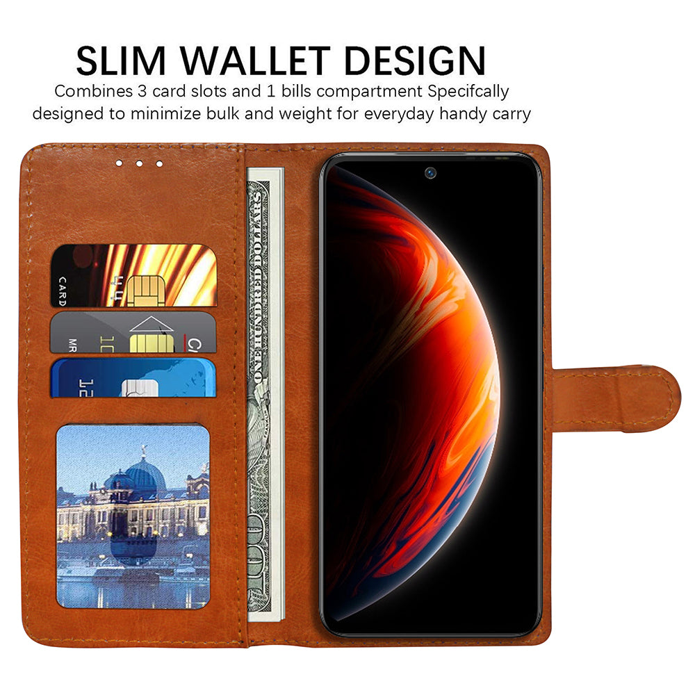 Premium Wallet Flip Cover for Infinix Zero X Pro 4G
