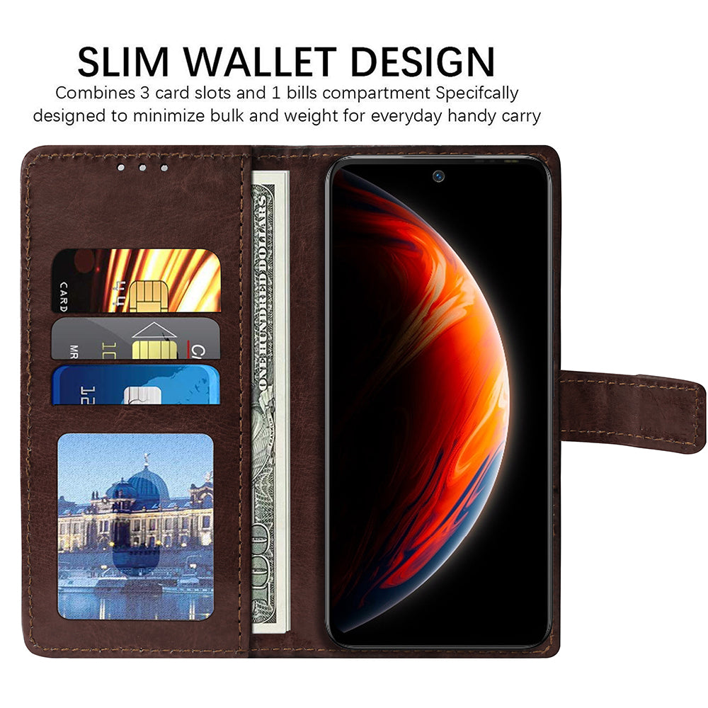 Premium Wallet Flip Cover for Infinix Zero X Pro 4G